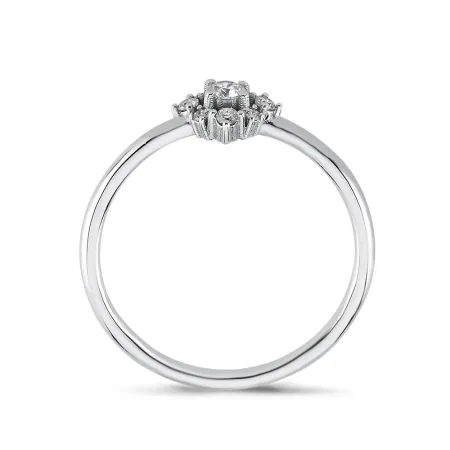 0.17 Karat Pırlanta Tasarım Yüzük