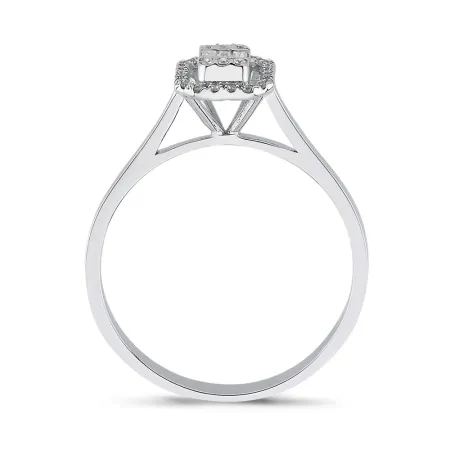 0.13 Karat Pırlanta Baget Yüzük